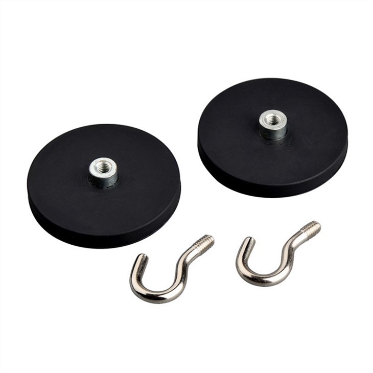 rubber coated magnetic hooks